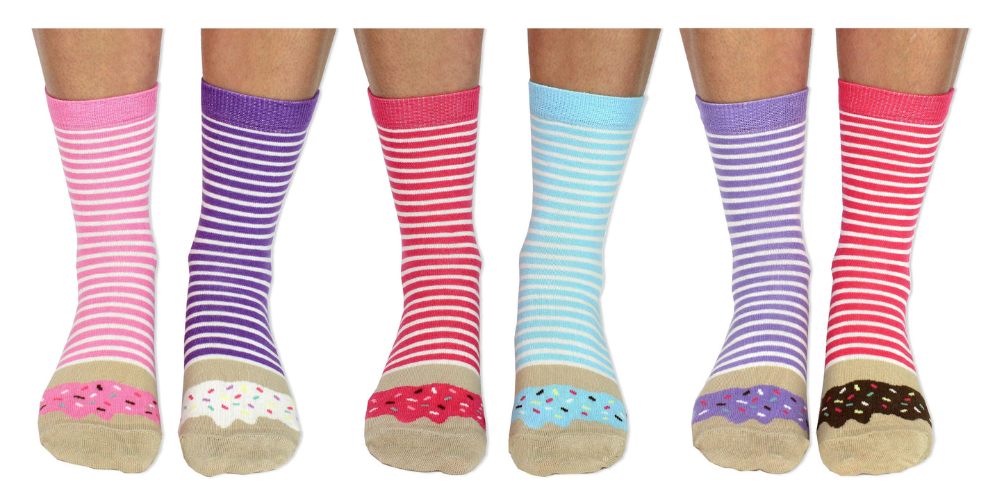 DONUTS | Gavesett med 6 Ulike Sokker – United Oddsocks