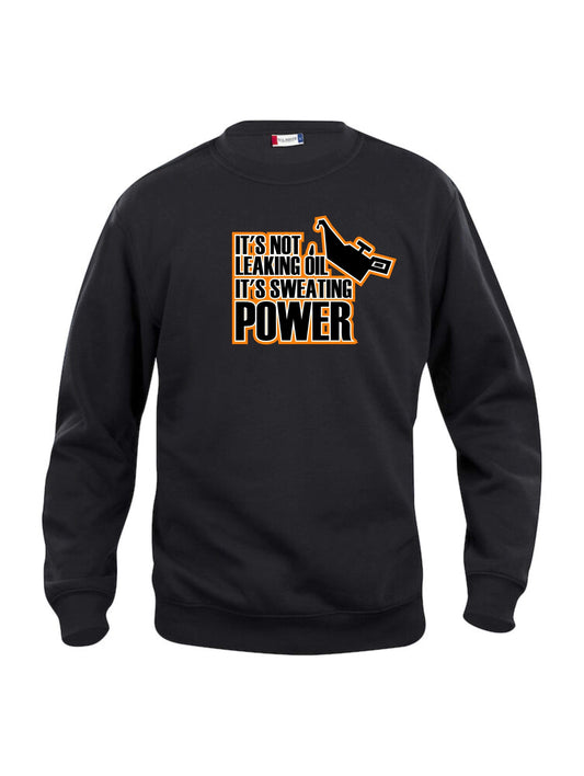 IT’S NOT LEAKING OIL IT’S SWEATING POWER - GENSER