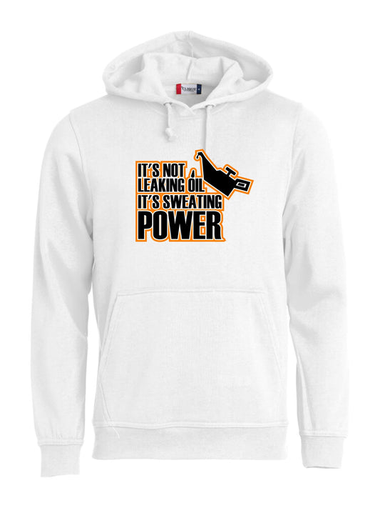 IT’S NOT LEAKING OIL IT’S SWEATING POWER - HETTEGENSER