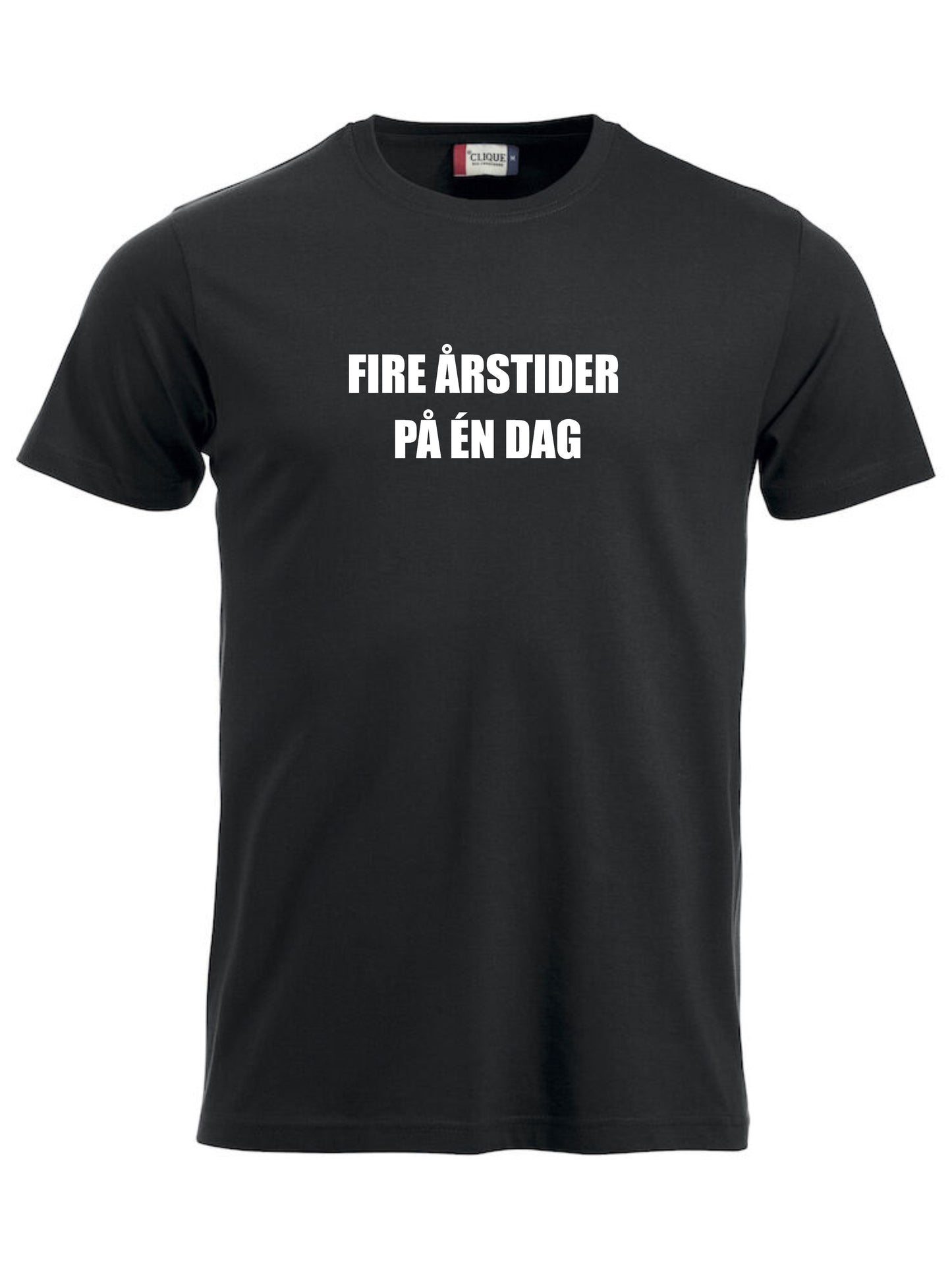 FIRE ÅRSTIDER PÅ ÉN DAG - T-SKJORTE-unisex