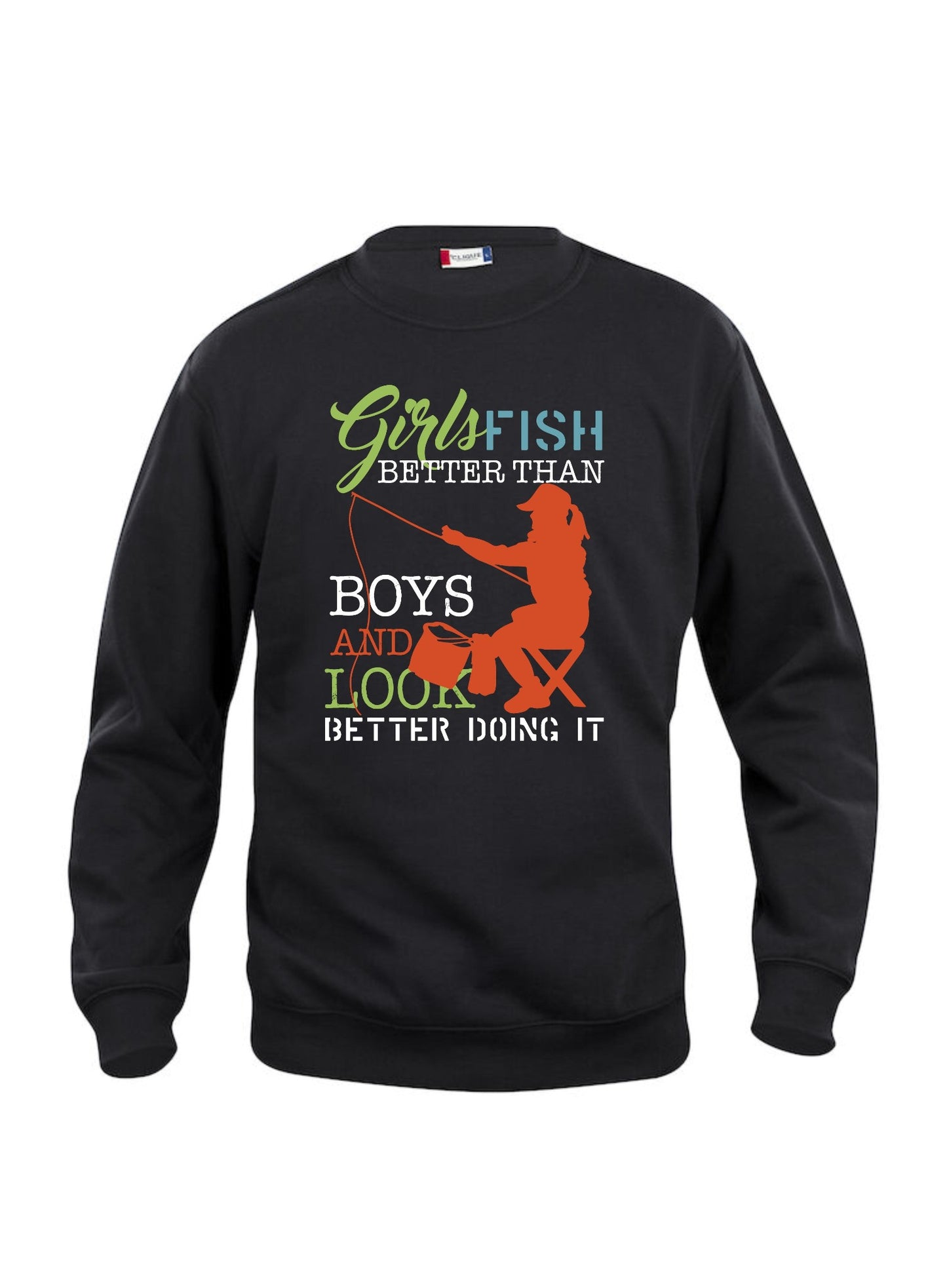 GIRLS FISH BETTER THAN BOYS AND LOOK BETTER DOING IT