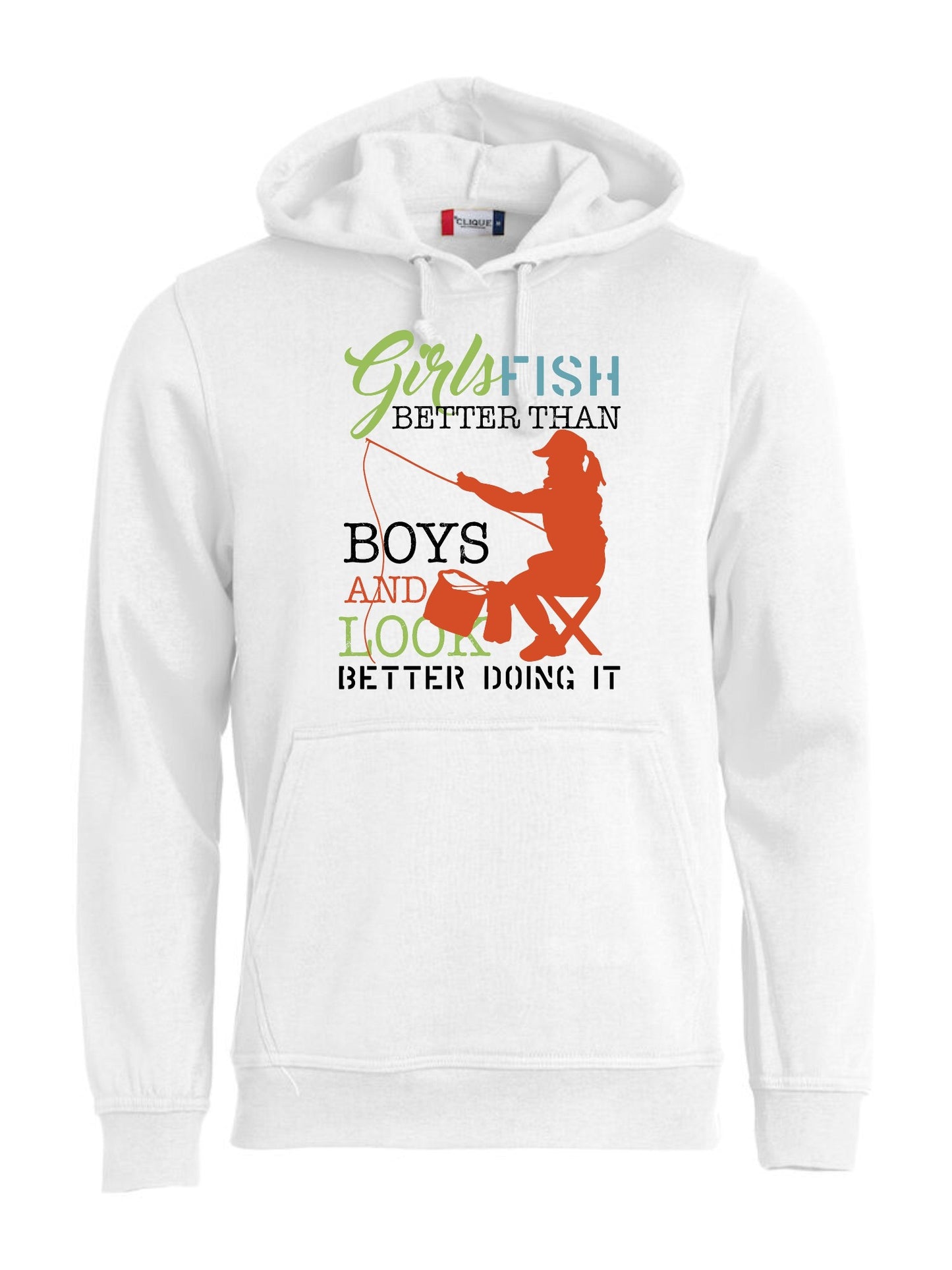 GIRLS FISH BETTER THAN BOYS AND LOOK BETTER DOING IT