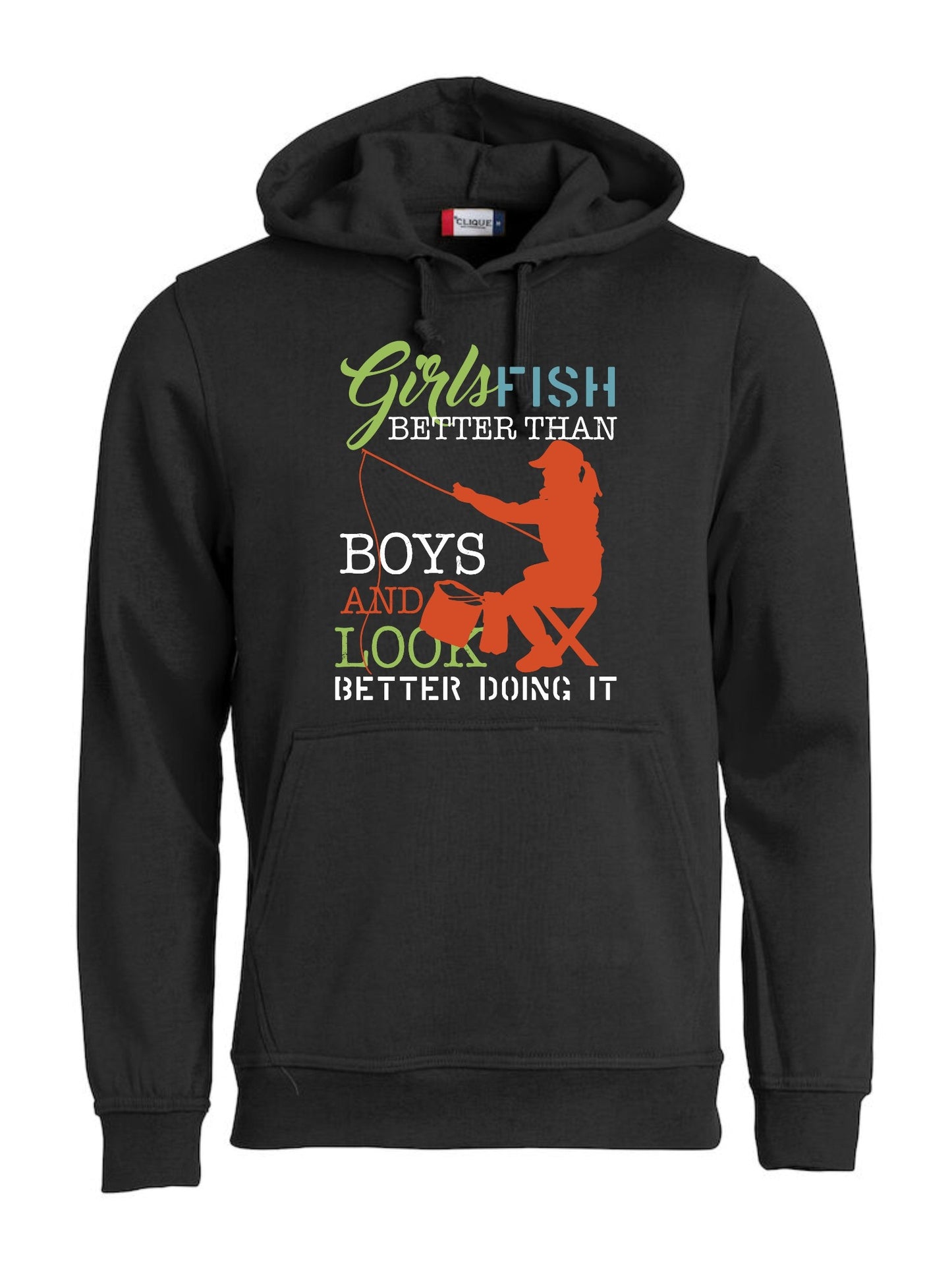 GIRLS FISH BETTER THAN BOYS AND LOOK BETTER DOING IT