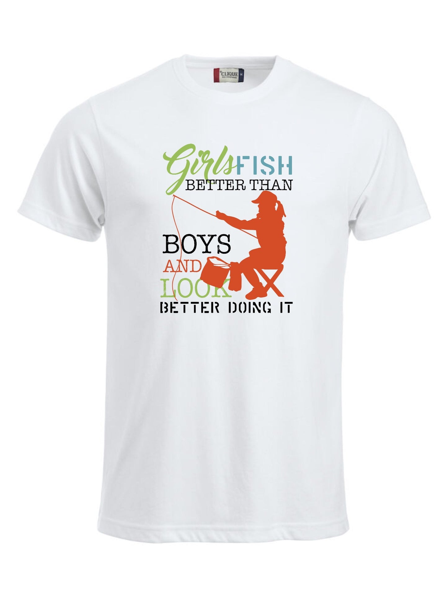 GIRLS FISH BETTER THAN BOYS AND LOOK BETTER DOING IT