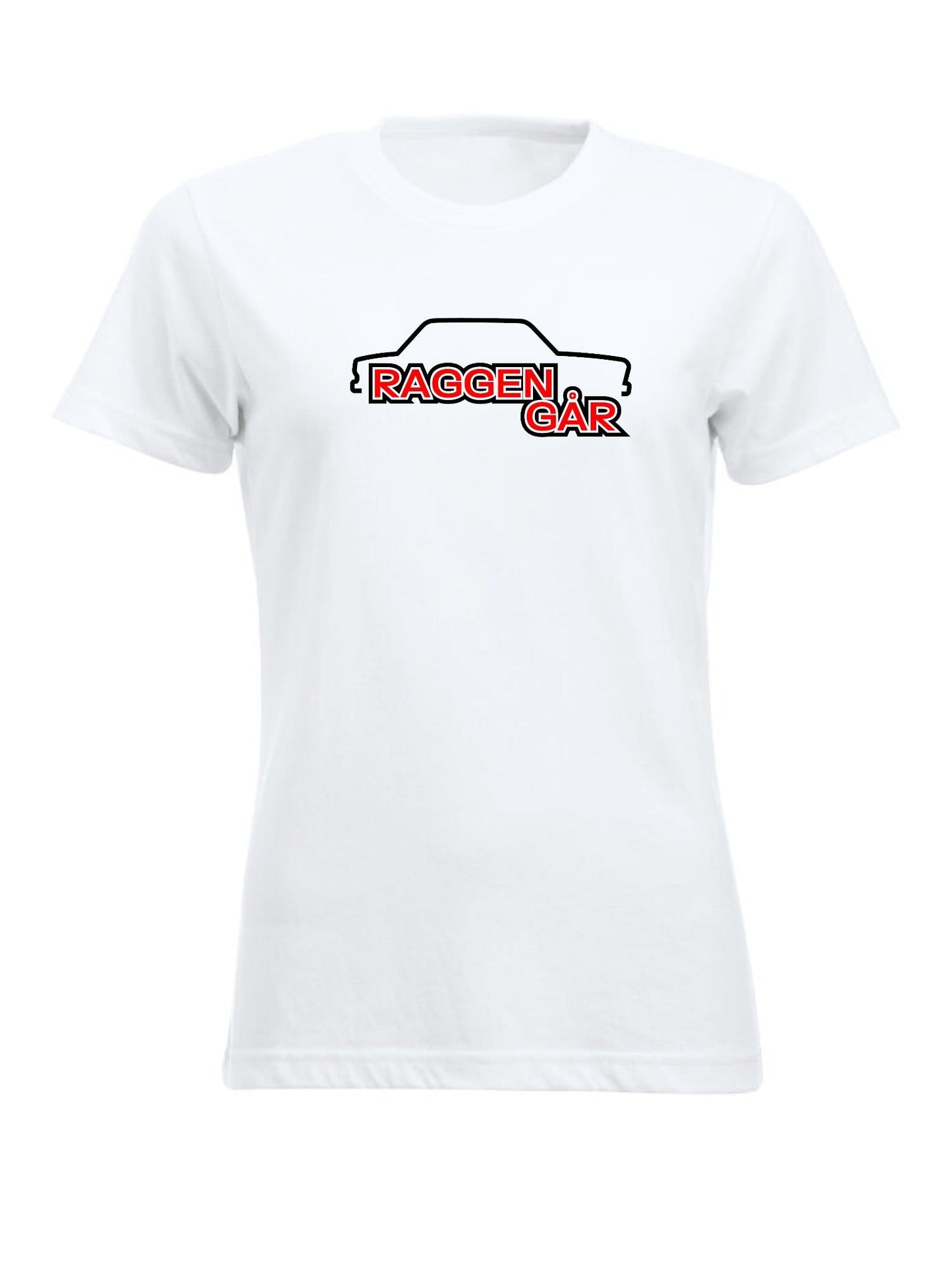 RAGGEN GÅR - T-SKJORTE - dame