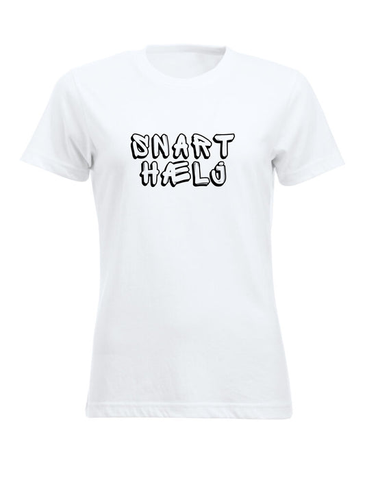SNAT HÆLJ - T-SKJORTE - dame