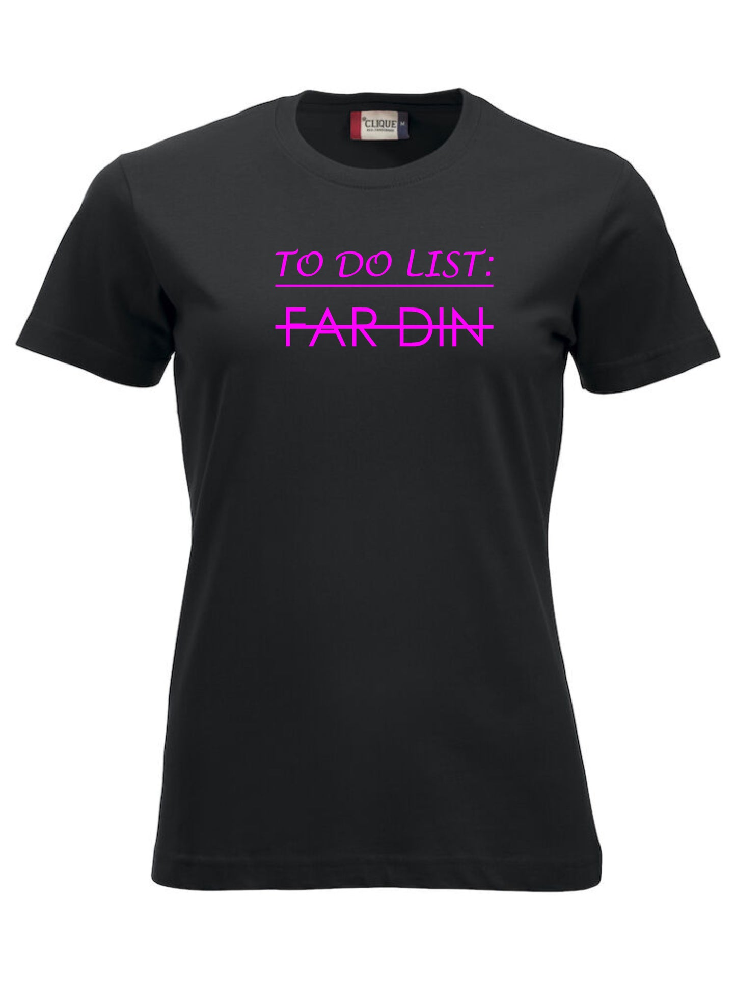 TO DO LIST - FAR DIN