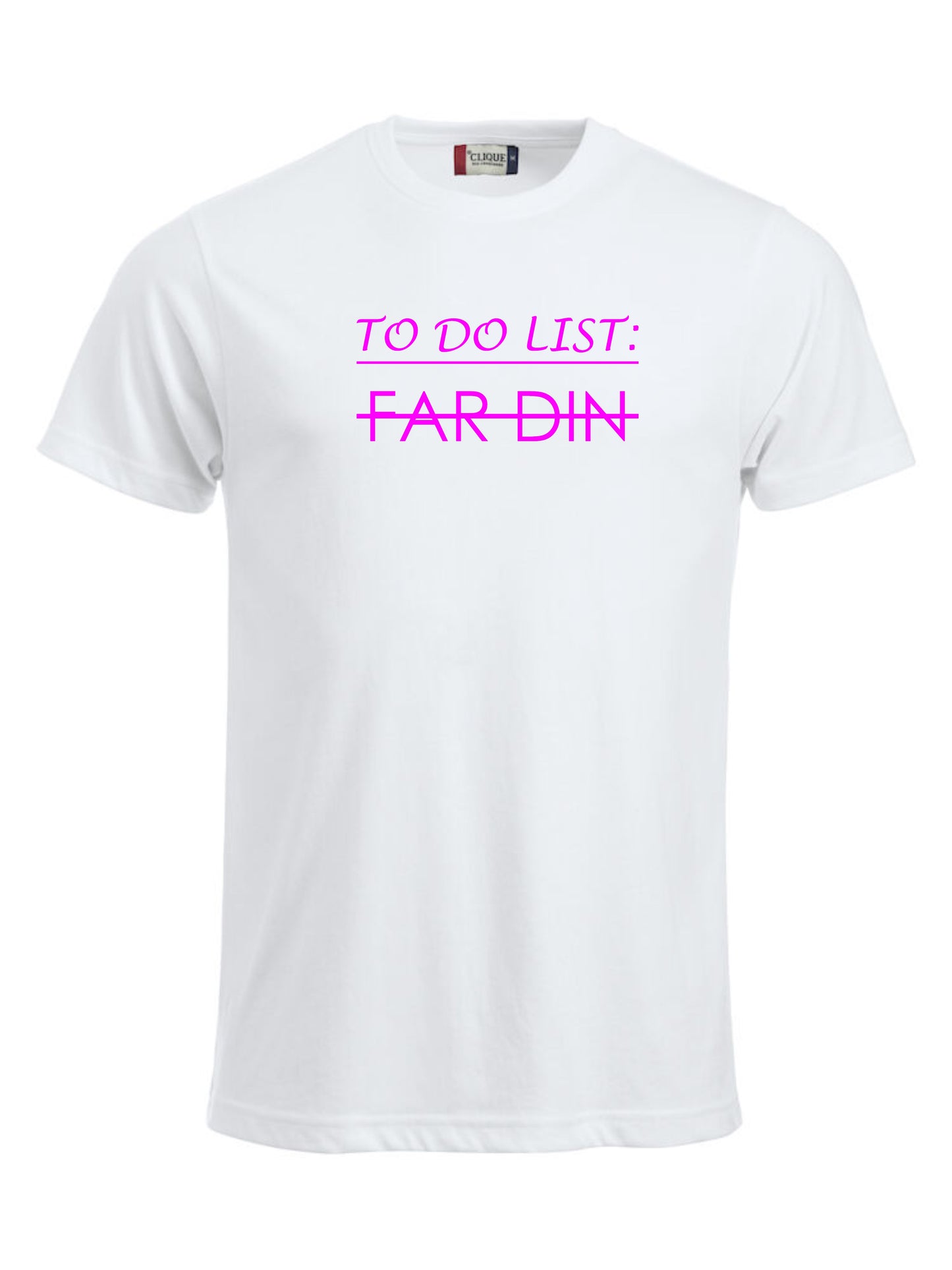 TO DO LIST - FAR DIN