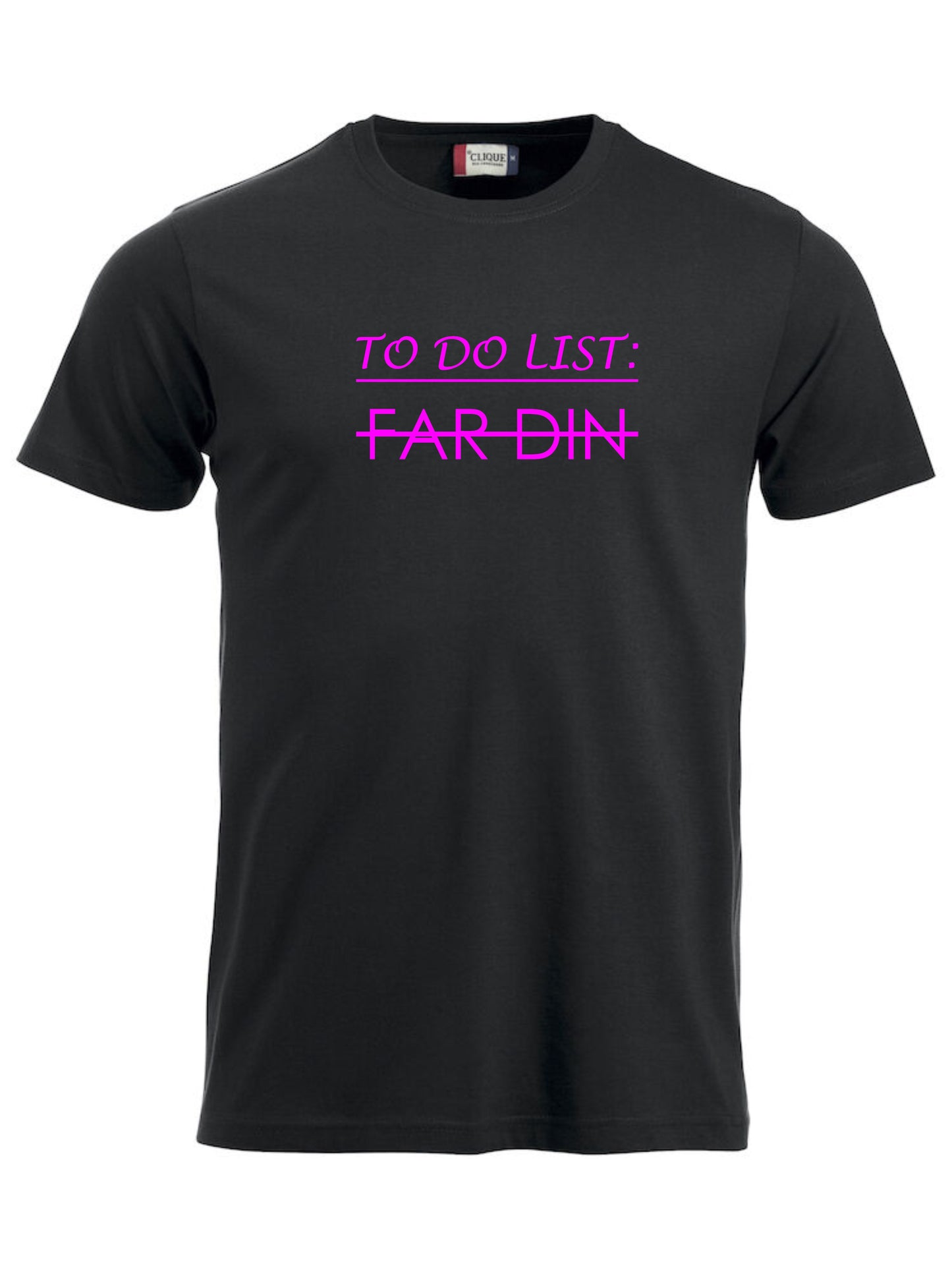 TO DO LIST - FAR DIN