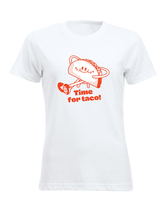 TIME FOR TACO! - T-SKJORTE - dame