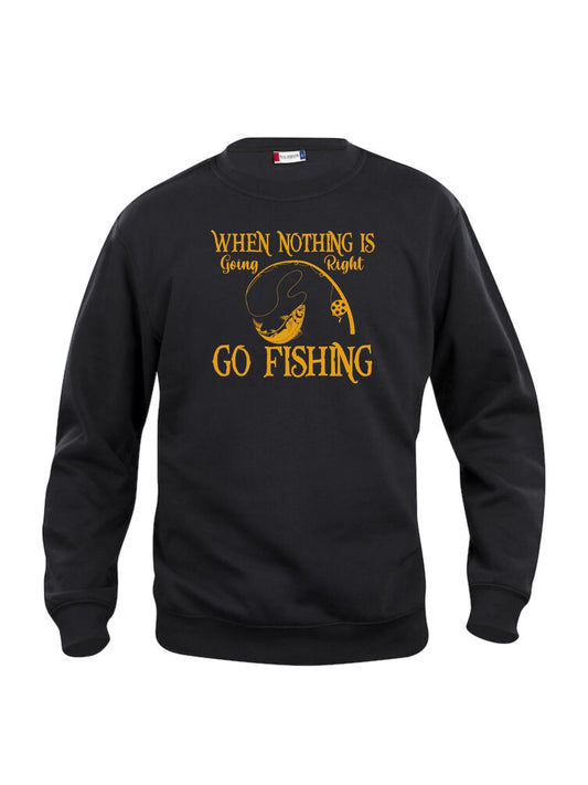 WHEN NOTHING IS GOING RIGHT GO FISHING - GENSER