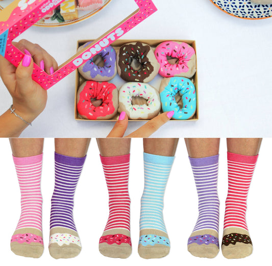 DONUTS | Gavesett med 6 Ulike Sokker – United Oddsocks