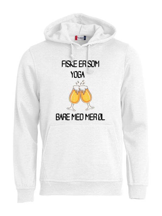 FISKE ER SOM YOGA, BARE MED MER ØL - HETTEGENSER