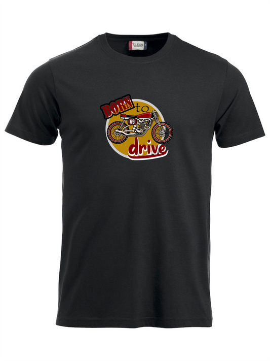 Born to drive t-skjorte