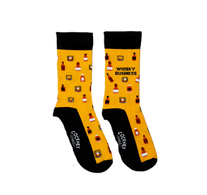 WHISKY SOCKS – 3 Par Matchende Sokker | Cockney Spaniel