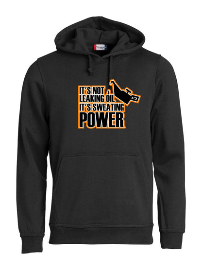 IT’S NOT LEAKING OIL IT’S SWEATING POWER - HETTEGENSER