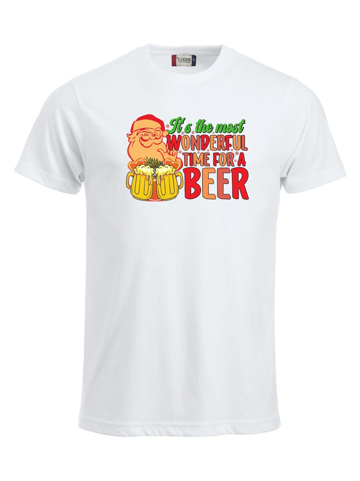 IT’S THE MOST WONDERFUL TIME FOR A BEER - T-SKJORTE-unisex