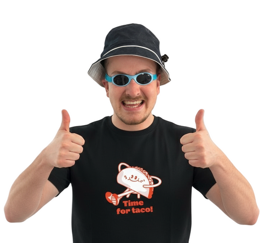 TIME FOR TACO! - T-SKJORTE - unisex