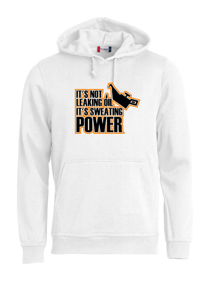 IT’S NOT LEAKING OIL IT’S SWEATING POWER - HETTEGENSER