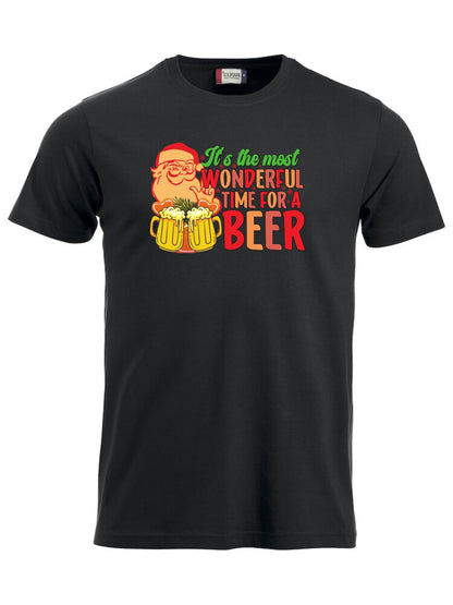 IT’S THE MOST WONDERFUL TIME FOR A BEER - T-SKJORTE-unisex