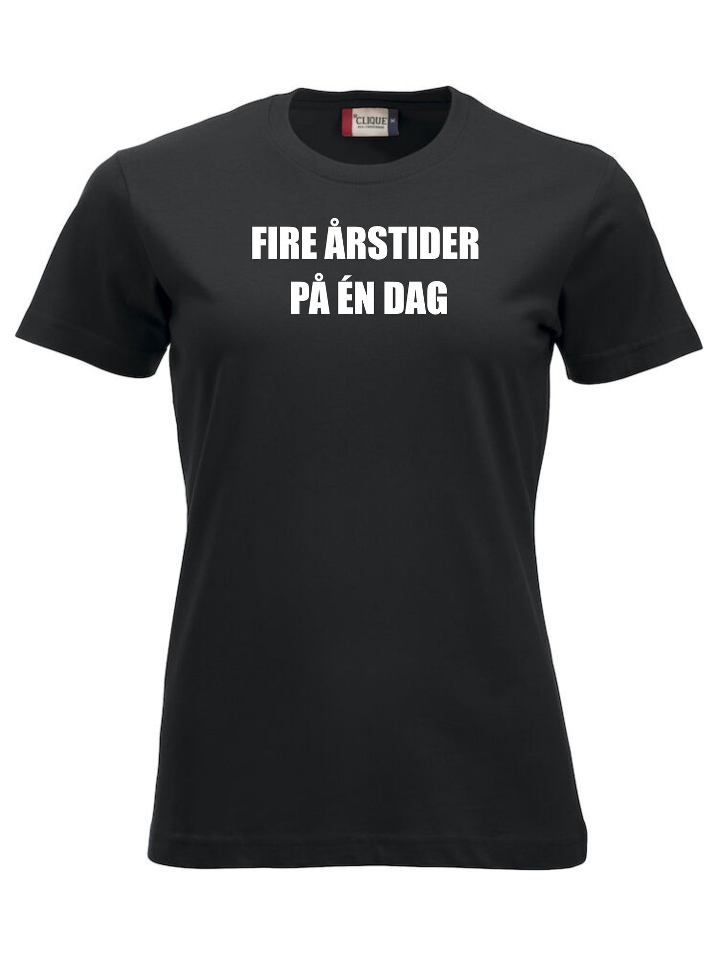 FIRE ÅRSTIDER PÅ ÉN DAG - T-SKJORTE - dame