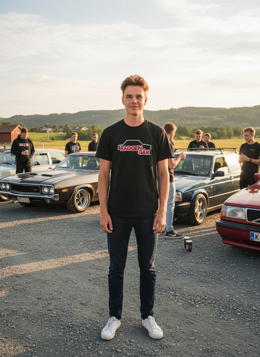 RAGGEN GÅR - T-SKJORTE - unisex