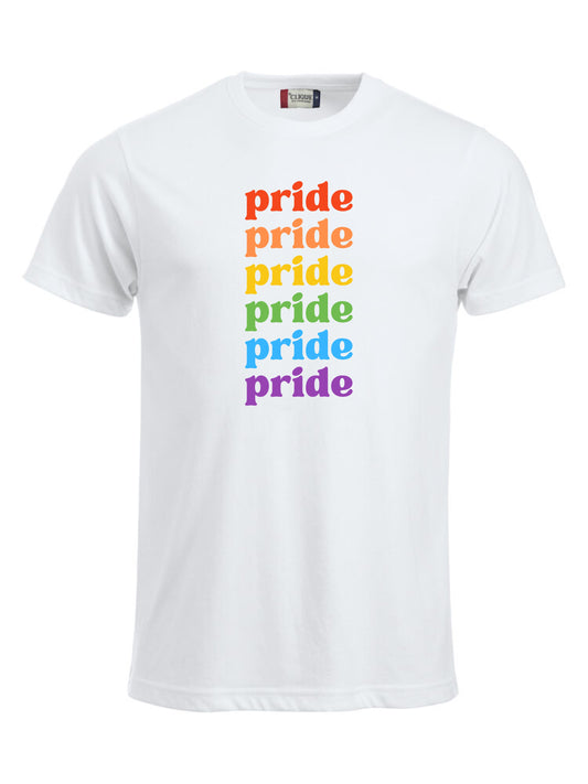 PRIDE, PRIDE, PRIDE, PRIDE, PRIDE, PRIDE  - T-SKJORTE - unisex